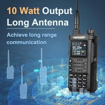 TIDRADIO TD-H8 10W Dual Band Radio with Wireless Programming