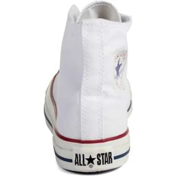 Converse Unisex Chuck Taylor All Star High Top Sneakers Optical White Size 6 mens/8 womens