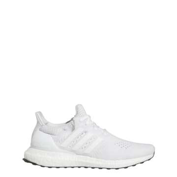 adidas Women's Ultraboost 1.0 Sneakers - White/White/White - Responsive Performance