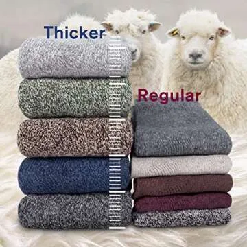Winter Warm Wool Socks for Women - Cozy & Stylish Sets