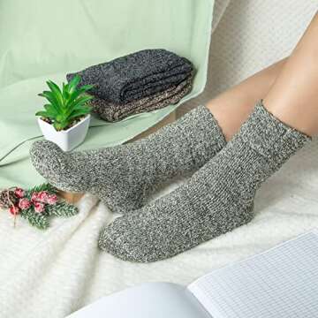 Winter Warm Wool Socks for Women - Cozy & Stylish Sets