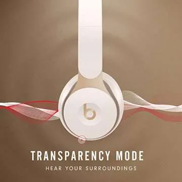 Beats Solo Pro Wireless NC On-Ear Headphones - More Matte Collection Ivory (Renewed)
