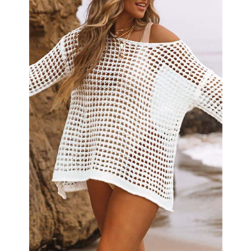Bsubseach Crochet Cover Up for Women - Stylish Swimwear Essential