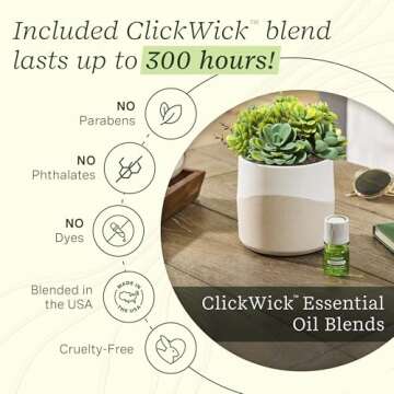 Lifelines Plant Diffuser - Stylish Aromatherapy for Home