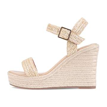 VICKI·VICKI Women's Stylish Wedge Sandals - Size 8