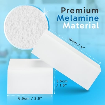 Extra Large Melamine Sponges - 20 Pack for Powerful Cleaning