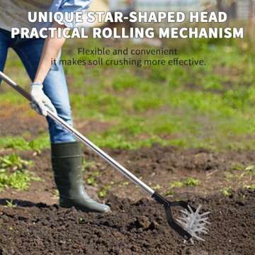 BARAYSTUS Rotary Garden Tool For Easy Gardening Tasks