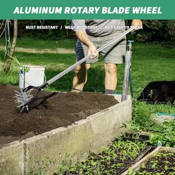 BARAYSTUS Rotary Garden Tool For Easy Gardening Tasks