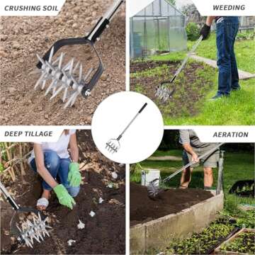 BARAYSTUS Rotary Garden Tool For Easy Gardening Tasks