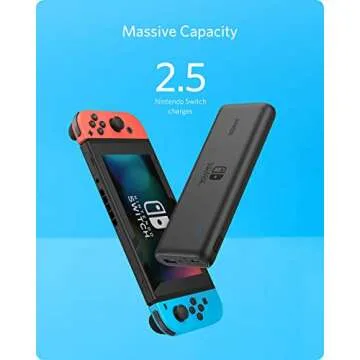 Anker PowerCore 20100 Charger for Nintendo Switch