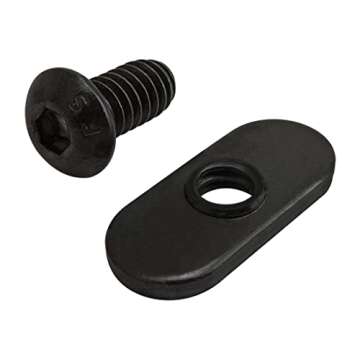 8020 3393 - 10 Series 1/4-20 Bolt Combo - Button Head Socket Cap & T-Nut Set - 25 Pack