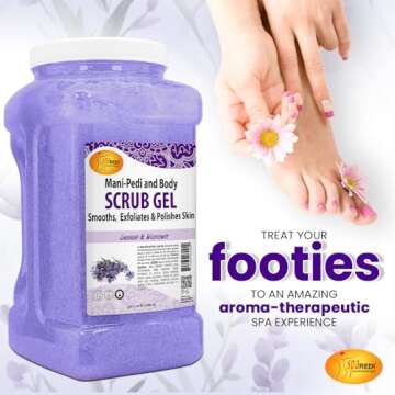 Exfoliating Scrub Gel - Lavender Nourishment for Skin