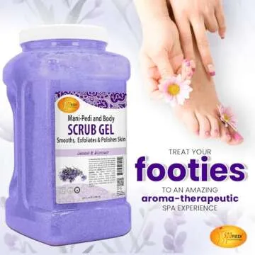 Exfoliating Scrub Gel - Lavender Nourishment for Skin
