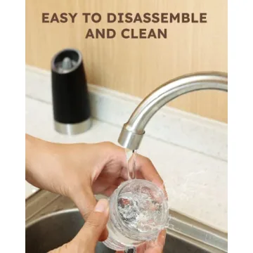 Sangcon Gravity Electric Grinder with LED Light & Adjustable Coarseness