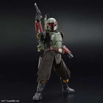 Bandai Hobby Boba Fett Star Wars Model Kit - 1/12 Scale