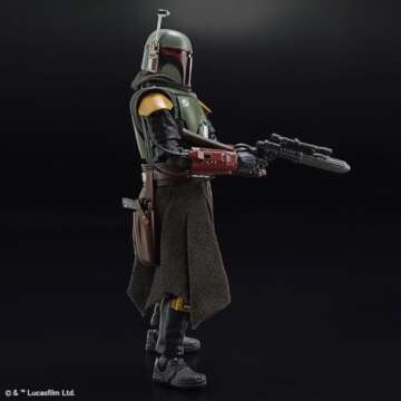 Bandai Hobby Boba Fett Star Wars Model Kit - 1/12 Scale