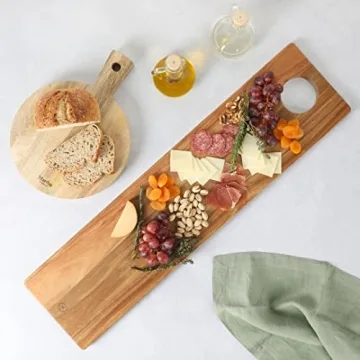 Martha Stewart Charcot 31.5in Large Charcuterie Board