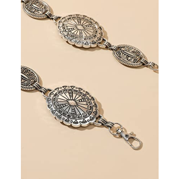 TOPACC Western Metal Belt for Women - Perfect for Concerts