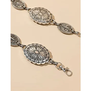 TOPACC Western Metal Belt for Women - Perfect for Concerts