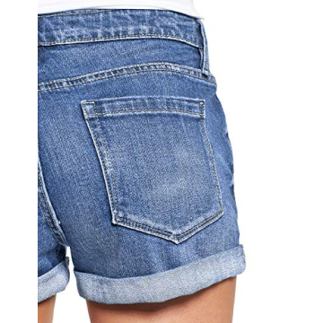 luvamia High Waisted Women’s Denim Shorts - Lapis Air Style