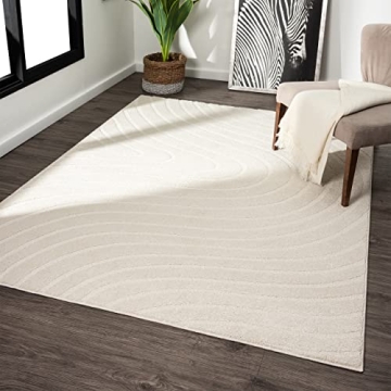 LUXE WEAVERS 5x7 Modern Geometric Area Rug