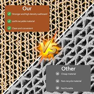 Splicing Cat Scratch Pad for Happy Indoor Kitties