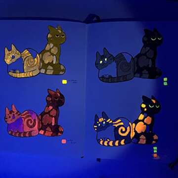 Paul Rubens Watercolor Paint 14 Vibrant Neon Colors Watercolor Tubes, 5ml Each Tube, Art Supplies for Watercolor Painting, Comic, Illustration, Decoration