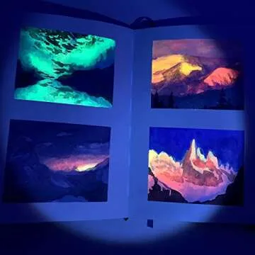 Paul Rubens Watercolor Paint 14 Vibrant Neon Colors Watercolor Tubes, 5ml Each Tube, Art Supplies for Watercolor Painting, Comic, Illustration, Decoration