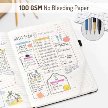 Forvencer Vegan Leather 316 Page Lined Journal