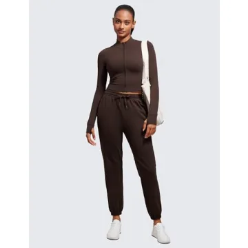 CRZ YOGA Butterluxe Athletic Cropped Jacket for Women