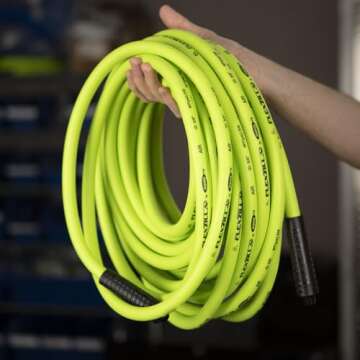 Flexzilla Air Hose 3/8 in. 50 ft. Hybrid Heavy Duty ZillaGreen