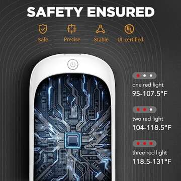 2 Pack Hand Warmers Rechargeable, Portable Electric Hand Warmers Reusable, USB 2 in 1 Handwarmers, O...