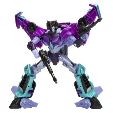 Transformers Legacy United Deluxe Class Cyberverse Universe Slipstream, 5.5-inch Converting Action F...