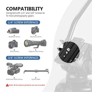 Neewer 76" Video Tripod Heavy Duty Aluminum Alloy Fluid Drag Head Left/Right Handle Intermediate Level Spreader for DSLR Cameras Camcorders, Load up to 15kg