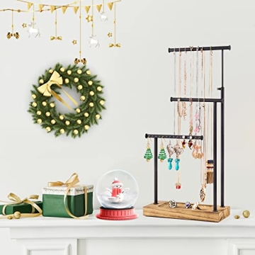 Stylish SRIWATANA Jewelry Organizer Stand for Elegant Storage