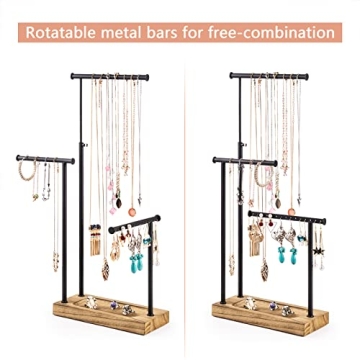 Stylish SRIWATANA Jewelry Organizer Stand for Elegant Storage