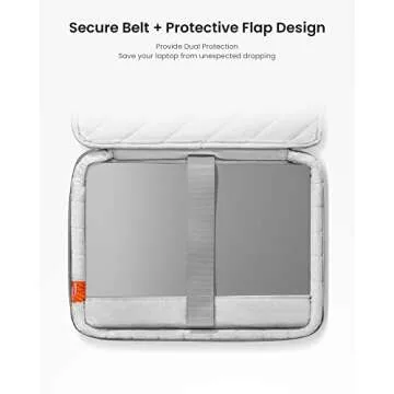 tomtoc 360 Protective Laptop Carrying Case for 16-inch MacBook Pro M4/M3/M2/M1 Pro/Max A3403 A3186 A2991 A2780 A2485 2024-2019, Dell XPS 16 Laptop, Jumper 16-inch Laptop, Water-Resistant Sleeve Bag