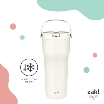 Zak Sutton Travel Tumbler - 30oz Insulated, Eco-Friendly Drinkware