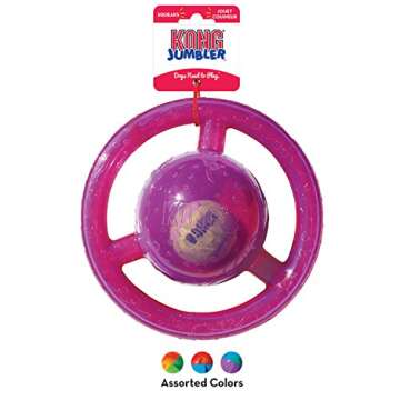 KONG Jumbler Disc - Fun Interactive Dog Toy
