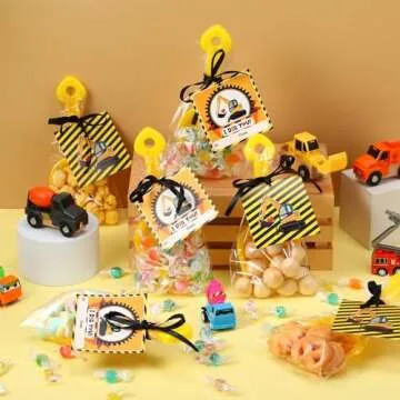 Capoda Construction Theme Party Favors for Kids - 30 Set