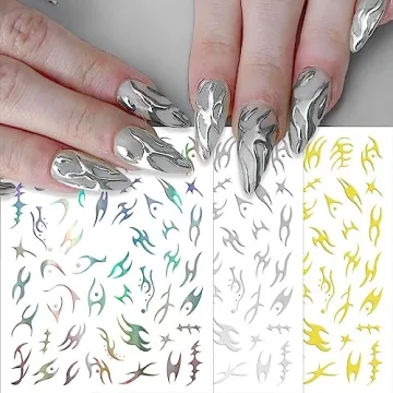 Stylish Self-Adhesive Nail Stickers for Perfect Manicure