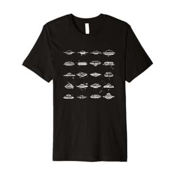 Vintage UFO crafts Premium T-Shirt