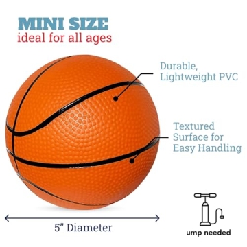 Botabee Mini Basketball Balls Set - Perfect for Kids Playtime