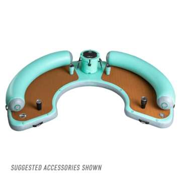 BOTE Hangout Suite 240 Degree Inflatable Party Raft for Family and Friends