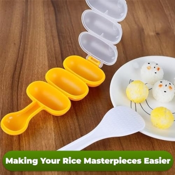 Engaging Rice Ball Maker Mold for Easy Sushi Creation