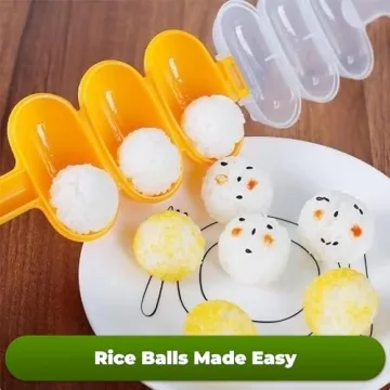 Engaging Rice Ball Maker Mold for Easy Sushi Creation