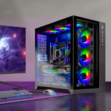 Skytech Gaming Prism II Lian Li O11 PC Desktop – Intel Core i9 13900K 3.0 GHz, NVIDIA RTX 4070 Ti,...
