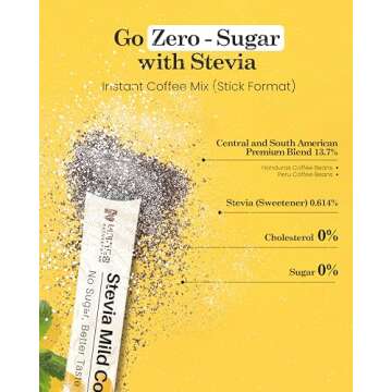 NATUREDREAM Zero Sugar Korean Coffee Instant Mix