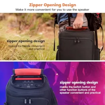 Protective Tote for JBL PartyBox 120 Speaker Bag