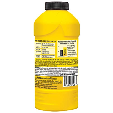 Prestone DOT 4 Synthetic Brake Fluid 12 oz - Safe & Reliable